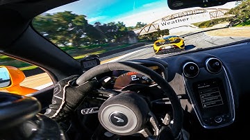 McLaren 600LT Fastest Laps Laguna Seca (My record lap)