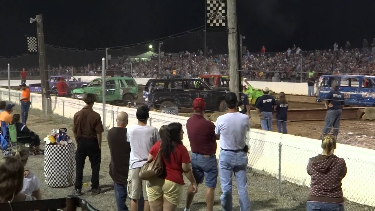 Demolition Derby at The Buck 7/21/2012 YouTube