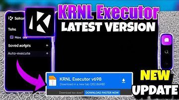 Roblox KRNL Executor Mobile New Update V698 - KRNL Atualizado | KRNL v2.698 (iOS & Android)