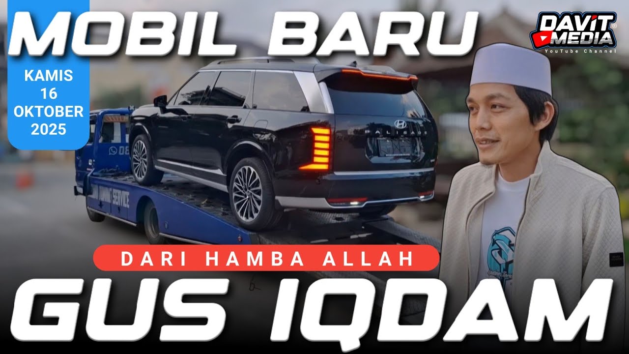 ALHAMDULILLAH GUS IQDAM ‼️ DAPAT HADIAH MOBIL BARU DARI HAMBA ALLAH 16/10/25 #gusiqdam #mobile #fyp