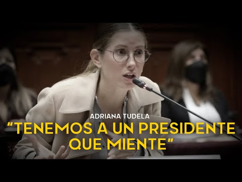 Moción de vacancia: Adriana Tudela le dice a Pedro Castillo mentiroso y manipulador