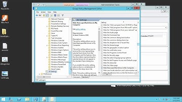 hiding drives for client on domain in windowserver 2012R2