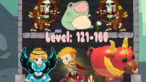 How to loot Level: 121-160 pin pull & hero rescue - All levels solution gameplay walkthrough part 4
