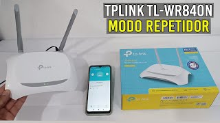 Cómo Configurar Router TpLink en Modo REPETIDOR WIFI/Paso a Paso(TLWR840N)