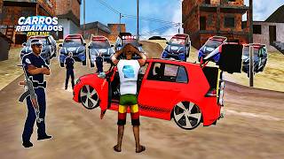 LOWERED CARS ONLINE | I WENT IN A GOLF GTI IN THE SUPER GUARD COMMAND IN THE FAVELA! screenshot 3