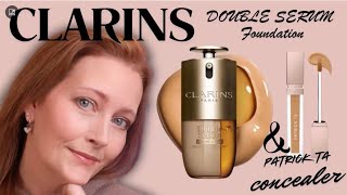 Clarins DOUBLE SERUM Foundation & PATRICK TA Major Skin Soft Blur Brightening Concealer screenshot 4