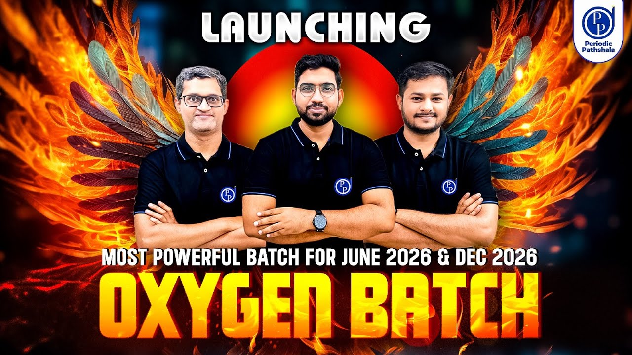 Launching OXYGEN Batch 🔥 | Most Powerful Batch for CSIR NET June 2026 ...