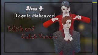 Ліліт та Калеб Ваторе | 💀 Мейковер містян Форготтен Холлоу CAS Sims4 💀 | Sims 4 Українською