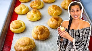 Easy Homemade CREAM PUFFS Recipe | Keeping It Relle