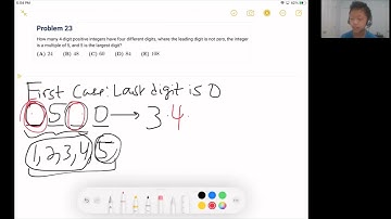 2011 AMC 8 Problem 23 Solution