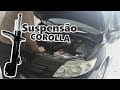 Suspensão Toyota corolla - DICA bucha da bandeja e amortecedores