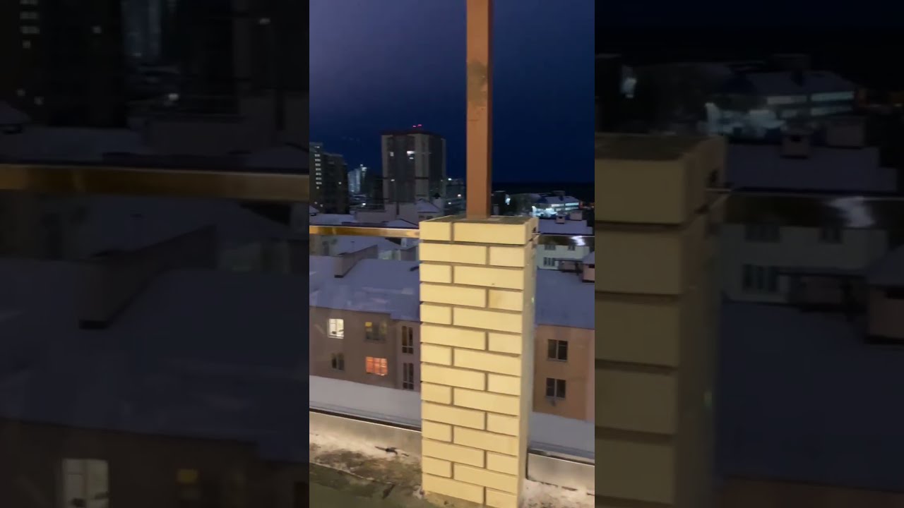 дизайн стеклянного балкона