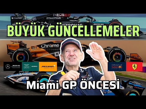 F1 2024 Miami GP Öncesi | Amerika Miami'ye Hangi F1 Takımı Güncelleme Getiyor? Mercedes Hızlanır mı?