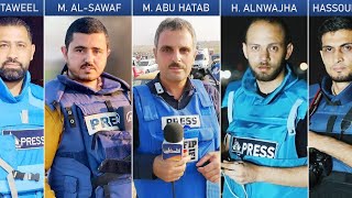 List of Journalists Palestinian Died in the 2023 Israel–Hamas Conflict