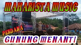 🔴MAHARISTA MUSIC JUMPA PERDANA GUNUNG MENANTI || SBY_Shofat Billy Yuda || 2020