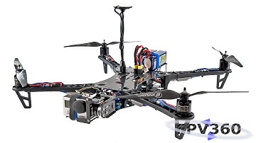 FPV360 Quadcopter upgrade/build instructional video