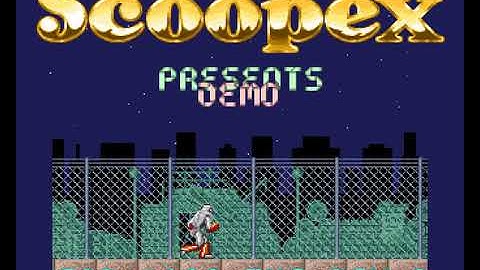 Amiga Intro : Running Man / Scoopex (1990) (HD 50 fps)