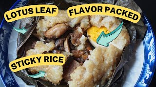 Sticky Rice Chicken Dim Sum Recipe | Wally Cooks Everything