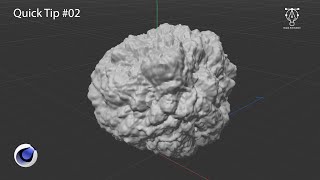 Cinema 4D Quick Tip #02 - Animated Procedural Displacement