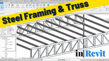 Steel Framing and Truss in Revit | Modeling Steel Structure in Revit