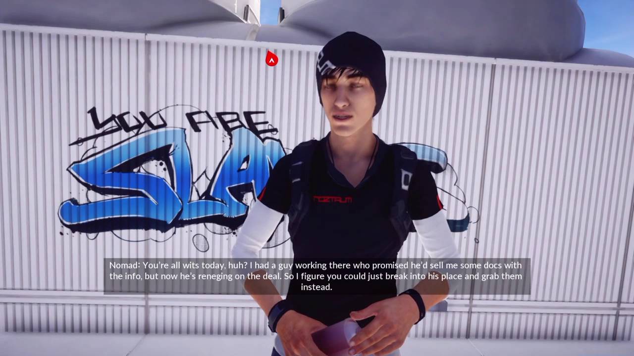 MIRROR'S EDGE CATALYST Nomad Mission GAMEPLY - YouTube