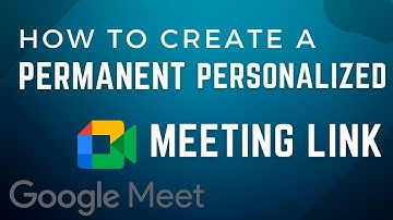 How To Create A NO EXPIRE Custom Google Meet Link | Custom URL for Meeting Room PERMANENT