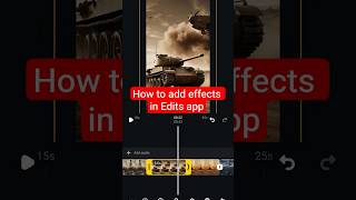 Add Effects Like a PRO in Edits App (Fast &amp; Easy Tutorial)