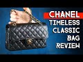 CHANEL BAG REVIEW AND WEAR AND TEAR - TIMELESS CLASSIC DOUBLE FLAP BLACK CAVIAR WITH GOLD HARDWARE