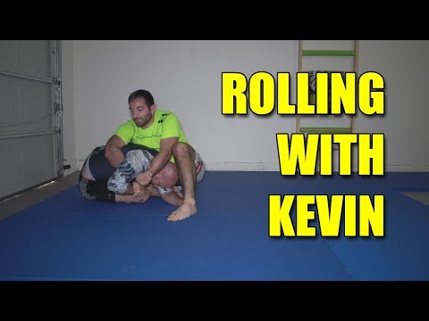 Rolling with my friend Kevin