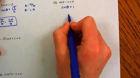 Precalc Final Exam Unit 4 Review