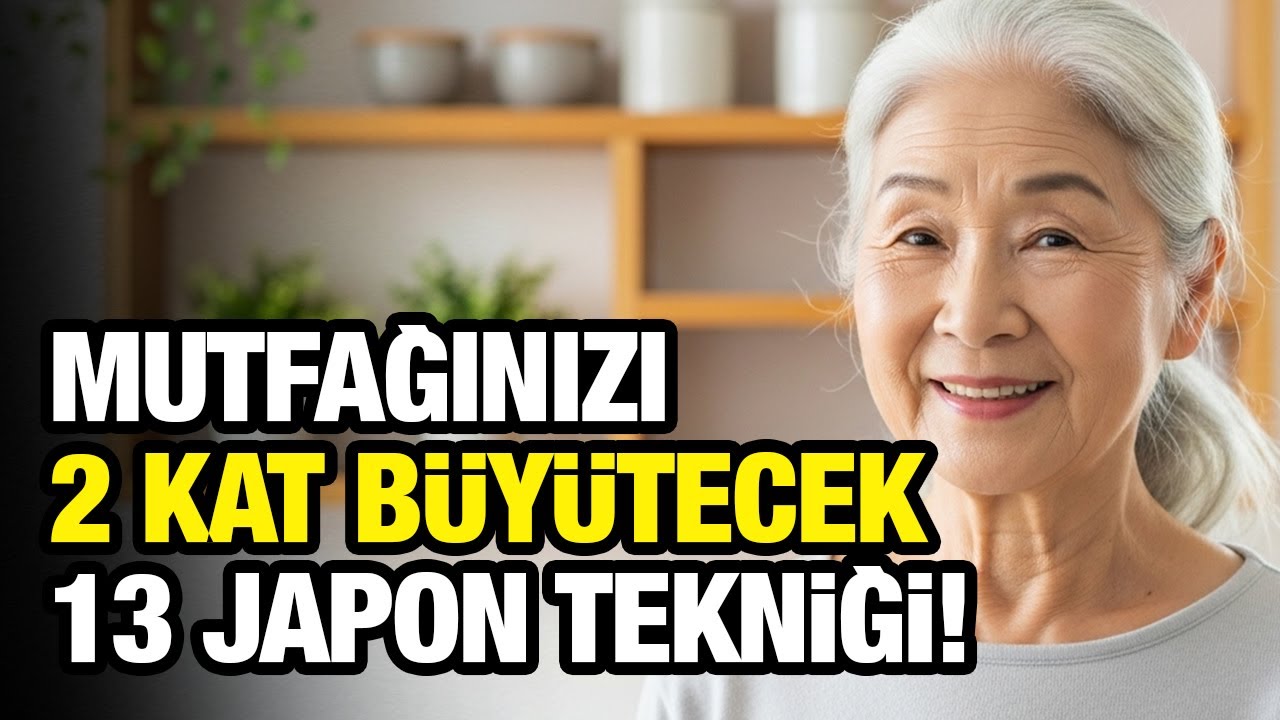Küçük Mutfakları Dev Gibi Gösteren 13 Japon Tekniği!