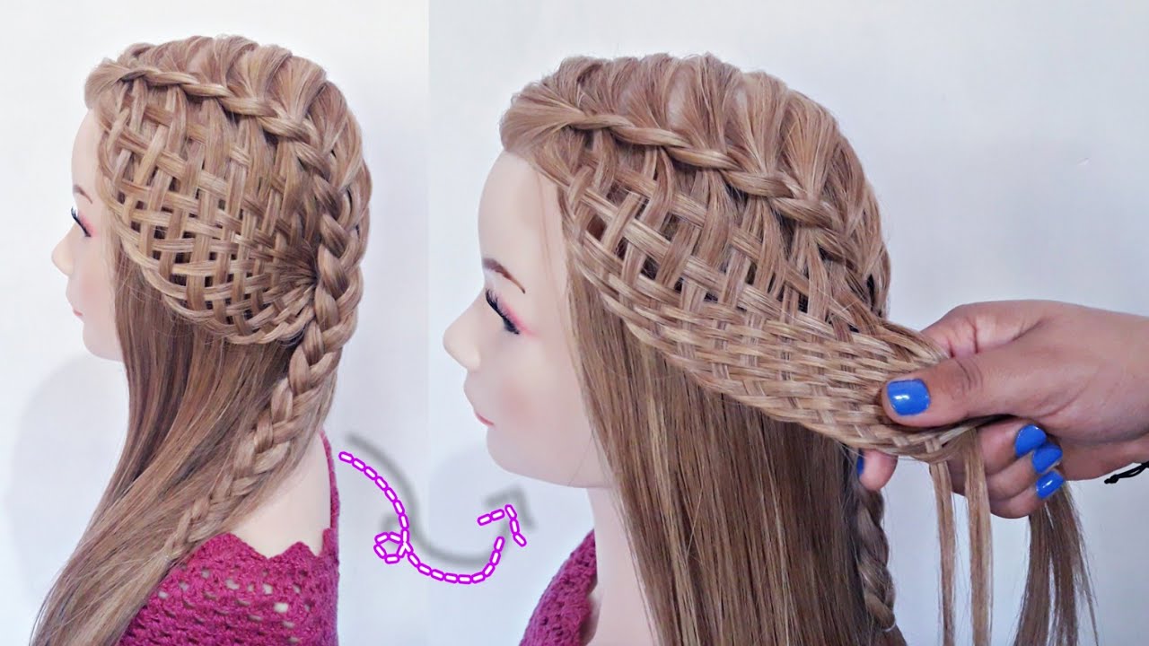 Esterillado simple | Trenzas fáciles | La reina de las trenzas - YouTube