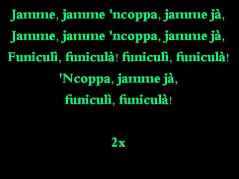 IL VOLO~Funculi Funicula lyrics