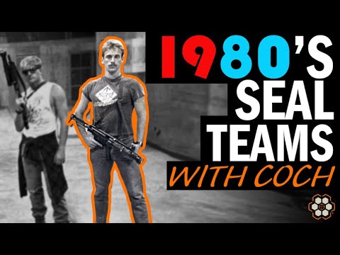 1980's SEAL Teams with Navy SEAL "Coch"