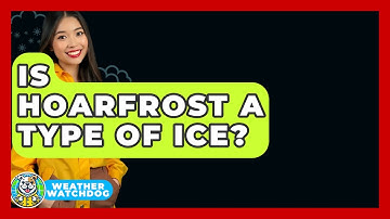 Is Hoarfrost A Type Of Ice? - Weather Watchdog