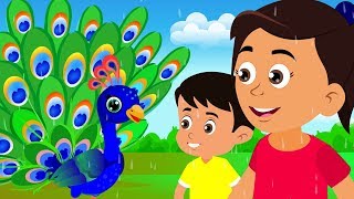 Rim jhim Rim jhim Barish Aayi | Hindi Kids Rhymes | रिमझिम बारिश आई | Nursery Rhymes In Hindi