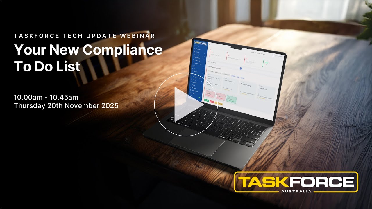 Taskforce Tech Update Your New Compliance To Do List 20.11.2025 - YouTube