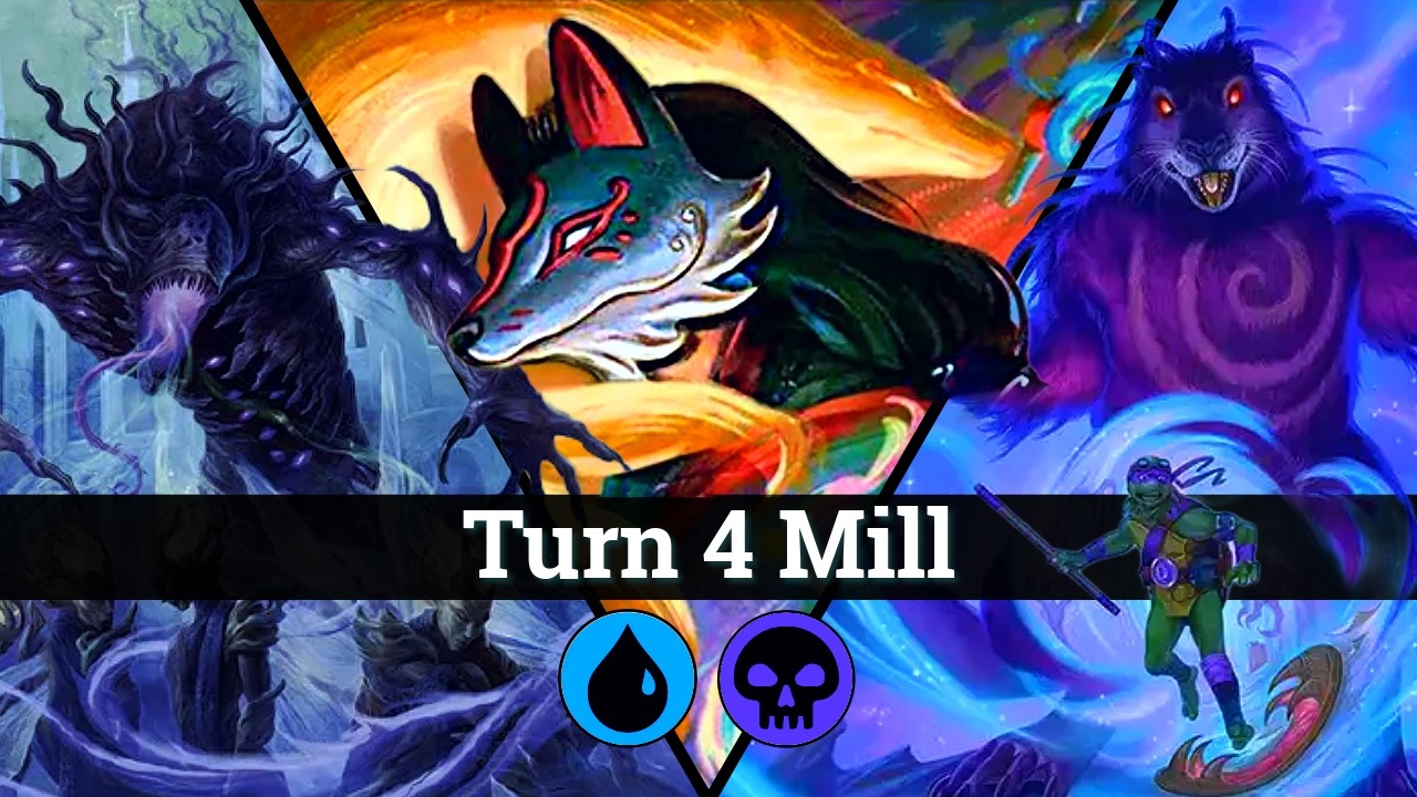 Opponents Library Is Gone On Turn 4! | MTGA x TMNT