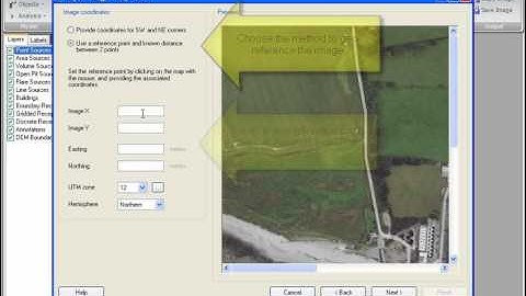 BREEZE AERMOD 7: Importing a Base Map