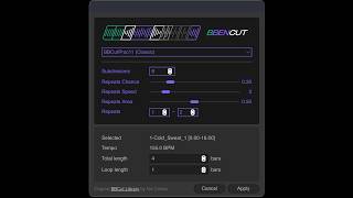 BBenCut Breakbeat Slicing Ableton Extension Demo