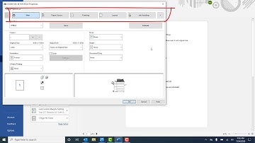 Sharp MX-M7570 Print options for Windows