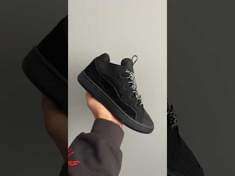 Кросівки Lanvin Curb Sneakers Black , Італія 2058, видео 1