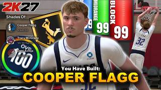 Unstoppable 6'10 Cooper Flagg Build NBA 2K27 MyCareer – 99 Block, 99 Dunk, 99 Mid-Range