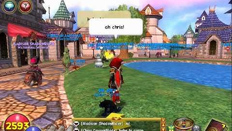 Wizard101 Gobbler VS. Wizard Random Commons Fight