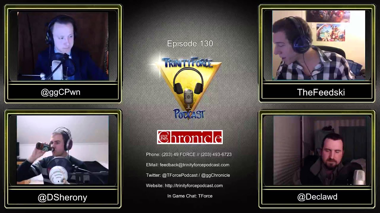 Episode 130 of the Trinity Force Podcast a League of Legends podcast