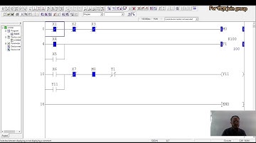 PLC CLASS 8 :: LIVE PROGRAM RUNNING BY YUSUF SIR :: POLYTECHNIC STUDY ::