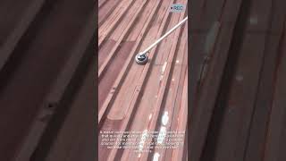 Roof rust cleaning grinder fast efficient