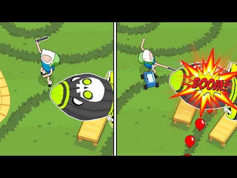 La espada 4d que hace ONE SHOT a los ZOMGS | Bloons Adventure Time