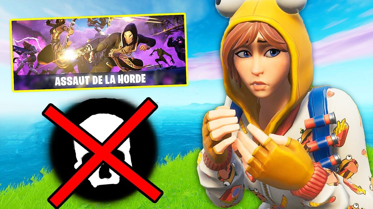 LE ''NO KILL CHALLENGE'' CONTRE L'ASSAUT DE LA HORDE SUR FORTNITE !