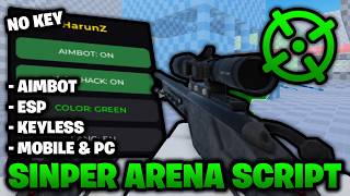 No Key Sniper Arena Script Aimbot Esp Mobile Pc Pastebin Roblox